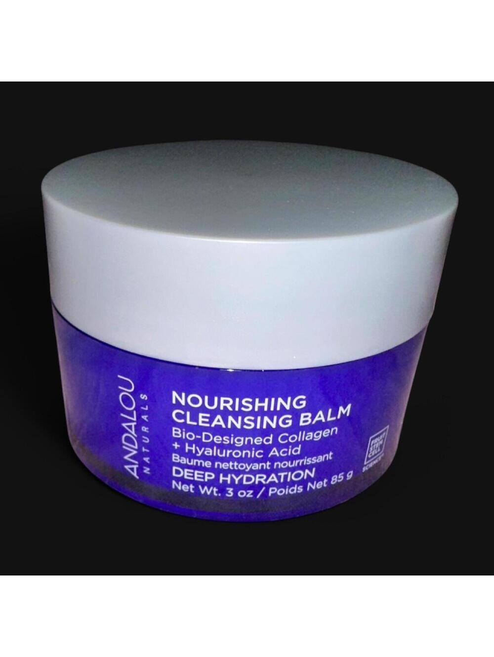 Andalou Naturals Nourishing Cleansing Balm Deep Hydration Bio-Designed Collagen